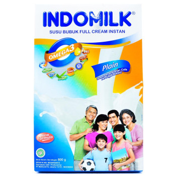 INDOMILK INSTANT PLAIN 800G